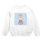 しなひな⇞のくすみちゃん Crew Neck Sweatshirt