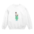 スナック 酔果のニョタイ・フロート各種　クリームソーダ Crew Neck Sweatshirt