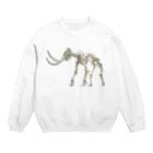 Rubbishのマンモスの骨 Crew Neck Sweatshirt