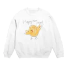 swallowpplのとりちゃん Crew Neck Sweatshirt