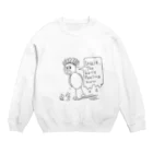 ぬふぅハウスのstanding hounyou Crew Neck Sweatshirt