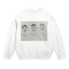 ☆手描きさん☆のサッカー野郎♡ Crew Neck Sweatshirt