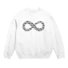 sapphirusの∞ メビウスの輪 Crew Neck Sweatshirt