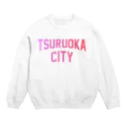 JIMOTO Wear Local Japanの鶴岡市 TSURUOKA CITY Crew Neck Sweatshirt