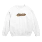 うさぎやのぺたんこ Crew Neck Sweatshirt