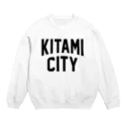 JIMOTOE Wear Local Japanの北見市 KITAMI CITY Crew Neck Sweatshirt