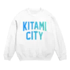 JIMOTOE Wear Local Japanの北見市 KITAMI CITY Crew Neck Sweatshirt