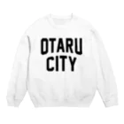 JIMOTOE Wear Local Japanの小樽市 OTARU CITY Crew Neck Sweatshirt