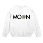 TROPiCALViBESのMOON THC blackfont Crew Neck Sweatshirt