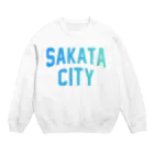 JIMOTOE Wear Local Japanの酒田市 SAKATA CITY Crew Neck Sweatshirt