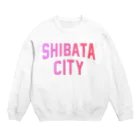 JIMOTOE Wear Local Japanの新発田市 SHIBATA CITY Crew Neck Sweatshirt