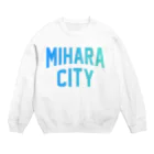 JIMOTOE Wear Local Japanの三原市 MIHARA CITY Crew Neck Sweatshirt