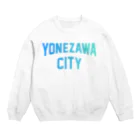 JIMOTOE Wear Local Japanの米沢市 YONEZAWA CITY Crew Neck Sweatshirt