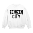 JIMOTOE Wear Local Japanの越前市 ECHIZEN CITY Crew Neck Sweatshirt