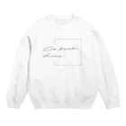 ばーちぃのきまぐれ雑貨のGo back home.グッズ Crew Neck Sweatshirt