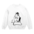 junsen　純仙　じゅんせんのJUNSEN（純仙）江戸　しんみり考える Crew Neck Sweatshirt