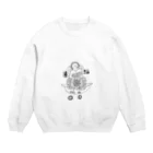 junsen　純仙　じゅんせんのJUNSEN（純仙）幸せの花２０１８０１１０ Crew Neck Sweatshirt