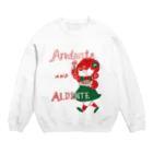 tanakasakiのAndante AND ALDENTE Crew Neck Sweatshirt