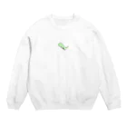 Chabiのお店のバランスの取れない恐竜 Crew Neck Sweatshirt