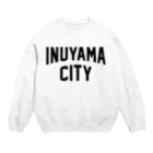 JIMOTOE Wear Local Japanの犬山市 INUYAMA CITY Crew Neck Sweatshirt
