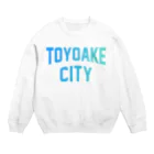 JIMOTOE Wear Local Japanの豊明市 TOYOAKE CITY Crew Neck Sweatshirt