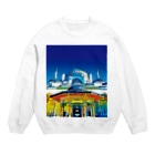 GALLERY misutawoのトルコ イスタンブールのスルタンアフメト・モスク Crew Neck Sweatshirt