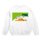 ジルトチッチのデザインボックスの犬とベースボールのガンバgoods Crew Neck Sweatshirt