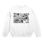 Nhat markのStationery etc. Crew Neck Sweatshirt