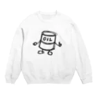 ムハンマド@石油王同好会のオイルくん Crew Neck Sweatshirt