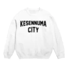 JIMOTOE Wear Local Japanの気仙沼市 KESENNUMA CITY Crew Neck Sweatshirt