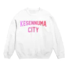 JIMOTOE Wear Local Japanの気仙沼市 KESENNUMA CITY Crew Neck Sweatshirt