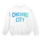 JIMOTOE Wear Local Japanの秩父市 CHICHIBU CITY Crew Neck Sweatshirt