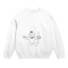 junsen　純仙　じゅんせんのJUNSEN（純仙）ラブィヒ・コンミソルト・ドミファソ１世 Crew Neck Sweatshirt