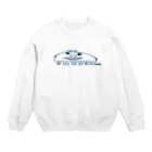  むきむき   地球生活のだれかさん Crew Neck Sweatshirt