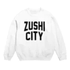 JIMOTOE Wear Local Japanの逗子市 ZUSHI CITY Crew Neck Sweatshirt