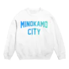 JIMOTOE Wear Local Japanの美濃加茂市 MINOKAMO CITY Crew Neck Sweatshirt