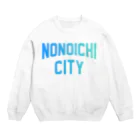 JIMOTOE Wear Local Japanの野々市 NONOICHI CITY Crew Neck Sweatshirt