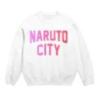 JIMOTOE Wear Local Japanの鳴門市 NARUTO CITY Crew Neck Sweatshirt