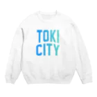 JIMOTOE Wear Local Japanの土岐市 TOKI CITY Crew Neck Sweatshirt