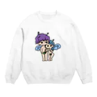 ななはちゃんのイラストのすきなひと、とわたし Crew Neck Sweatshirt