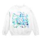 6__のSplash!  Crew Neck Sweatshirt