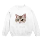 CONSOLER(コンソレ)のCONSOLER 猫 001  Crew Neck Sweatshirt