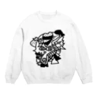 みッくスの〜不思議シリーズ〜モノクロ❹ Crew Neck Sweatshirt