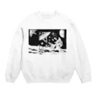 神谷屋のレトロ未来ヒーロー少年０２ Crew Neck Sweatshirt