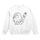 BebopのHappy hand Crew Neck Sweatshirt