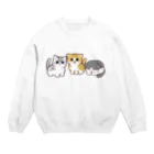 ふわにゃんshopののんびりにゃんず Crew Neck Sweatshirt