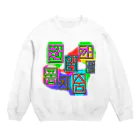 LalaHangeulのハングル　~落書き~ Crew Neck Sweatshirt