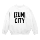 JIMOTOE Wear Local Japanの出水市 FLOOD CITY Crew Neck Sweatshirt