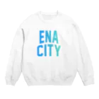 JIMOTOE Wear Local Japanの恵那市 ENA CITY Crew Neck Sweatshirt
