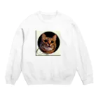 ぬくもふ屋　【猫 犬の似顔絵描き】のcoo Crew Neck Sweatshirt